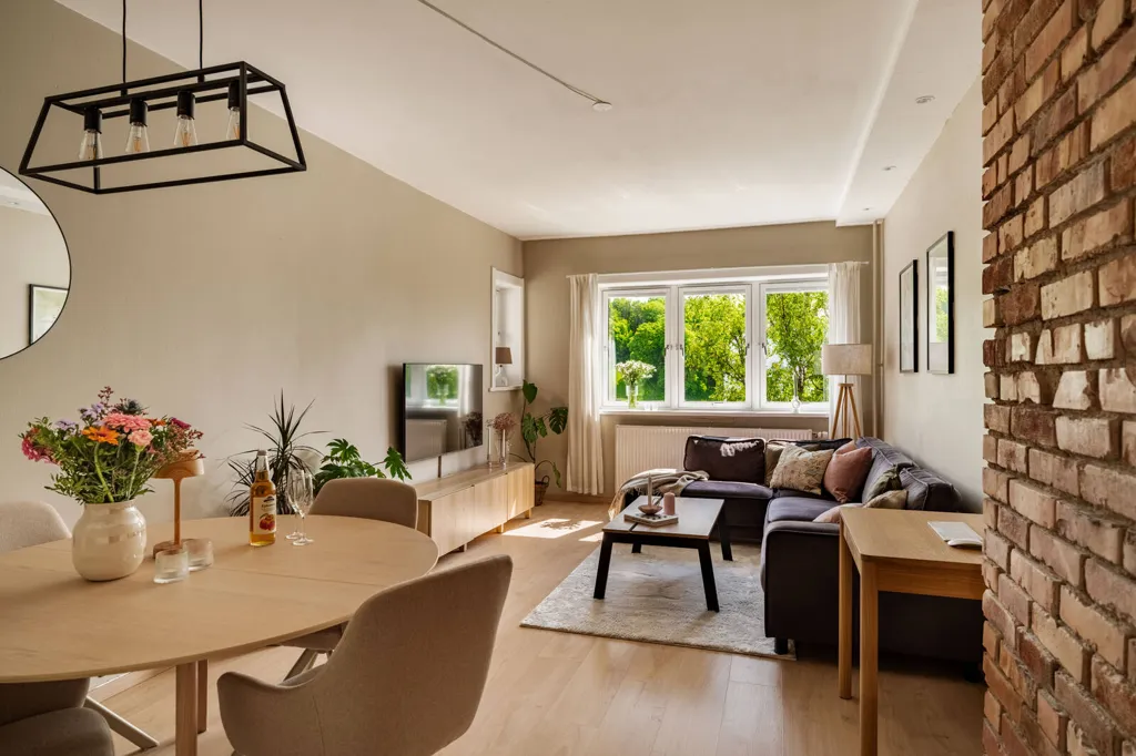 Séjour - Appartement 2 pièces à Oslo