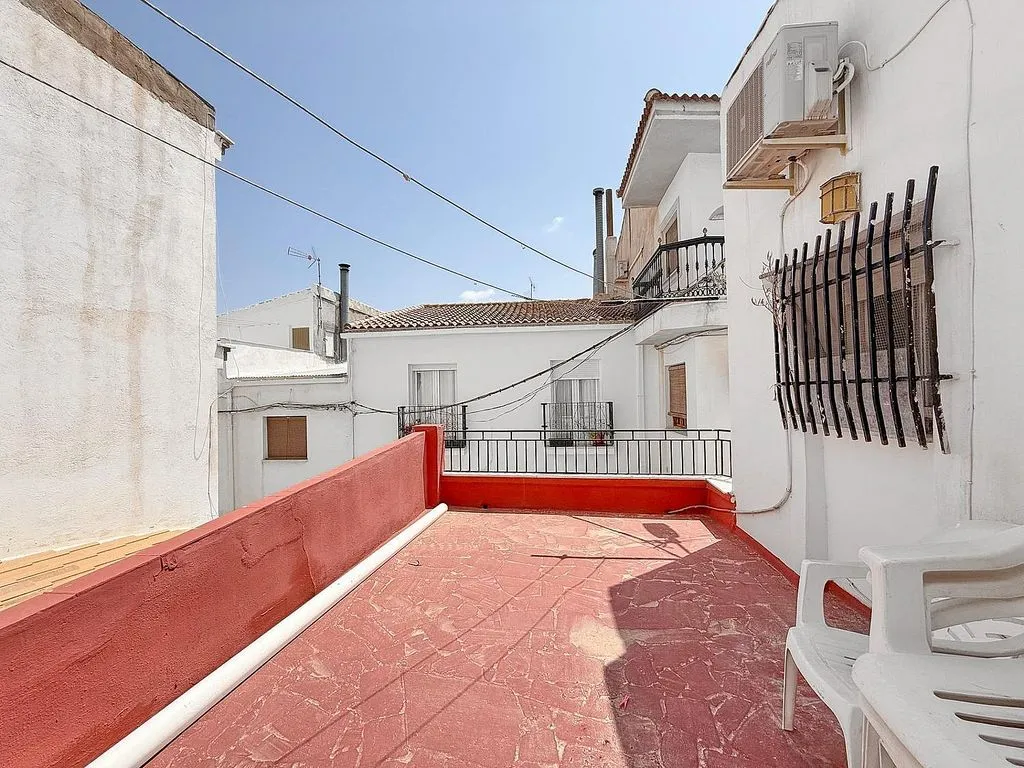 Terrasse - Semi-Detached House with Terrace in Purchena