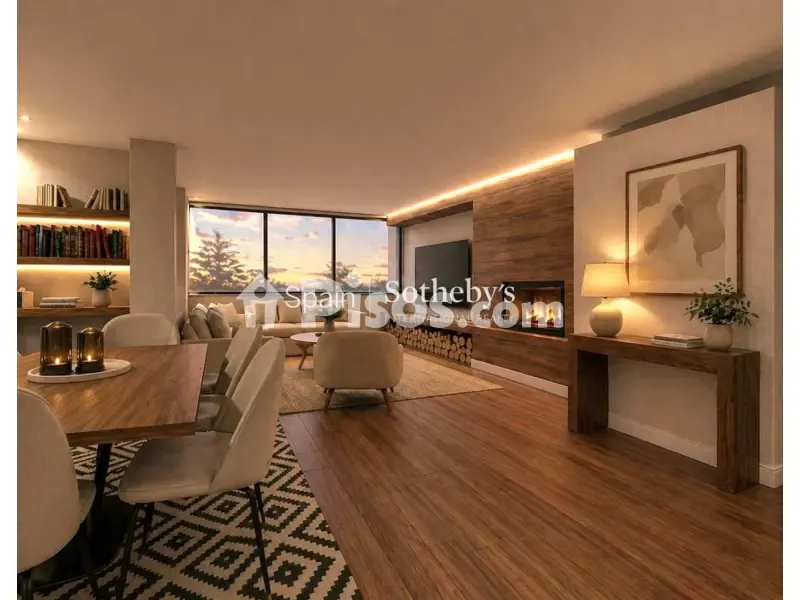 Sala da pranzo - Penthouse with Pool in Chamartín
