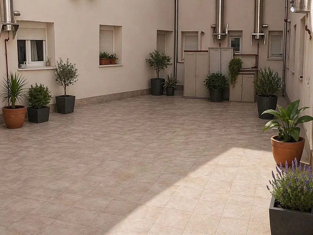 Jardin - Flat with Terrace in Burlada