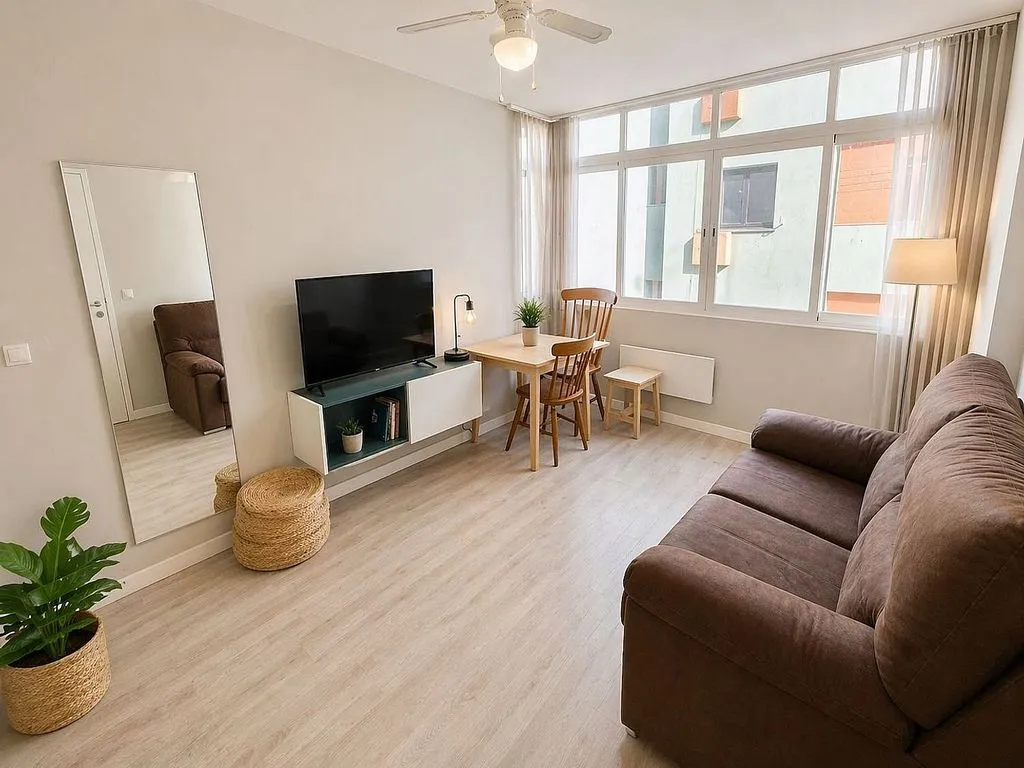 Séjour - Urban Flat with Rooftop Terrace in Estepona