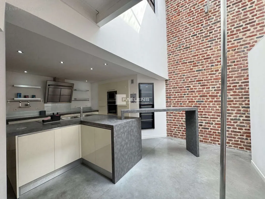 Cucina - Loft with Terraced Garden in Loos