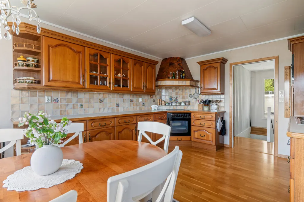 Cucina - Quiet Villa with Garden in Langevåg