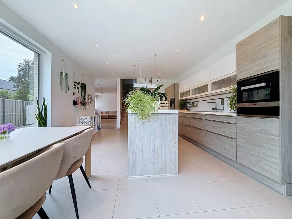 Cucina - Contemporary House with Solar Panels in Erembodegem