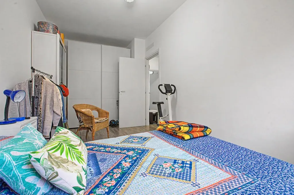 Bedrooms - Rear-Accessed Apartment with Parking in Milan