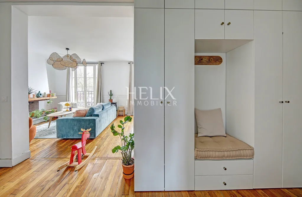 Séjour - Appartement de Charme avec Jardin à Le Pecq