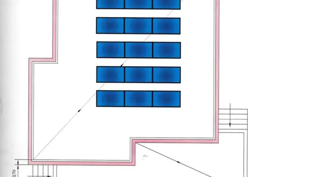 Plan - Villa with Veranda in Sciacca