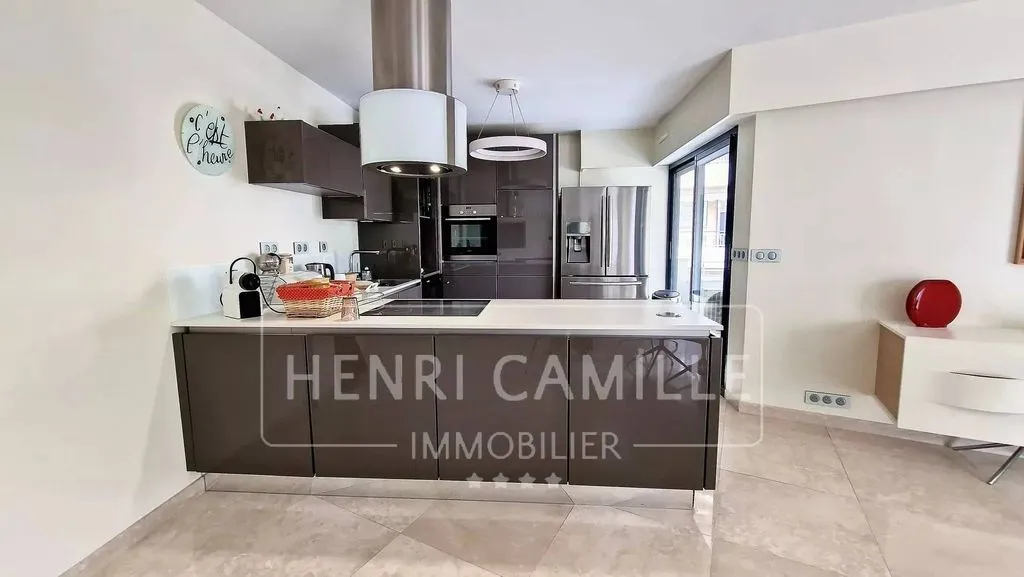 Köök - Luxury Flat with Terraces in Cannes Centre
