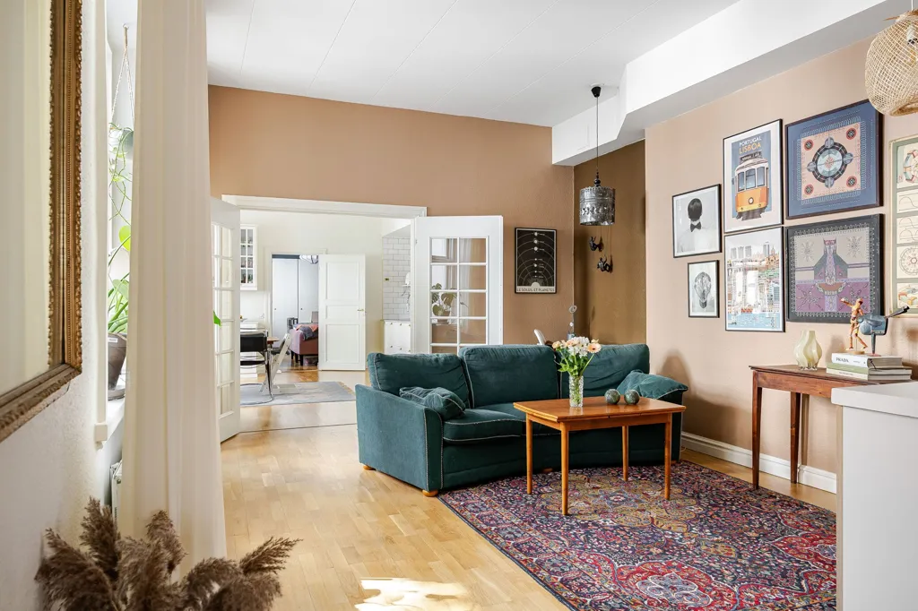 Séjour - City Apartment with Balcony in Kvarnholmen
