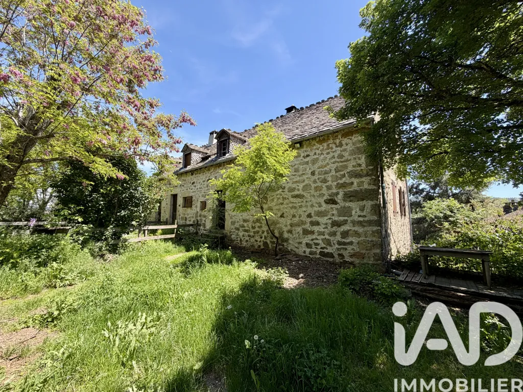 Exterior - Charming Stone House with Garden near Mende