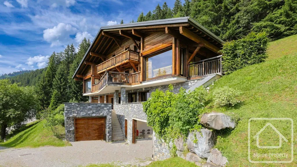 Välivaade - Luxury Chalet with Panoramic View in Châtel