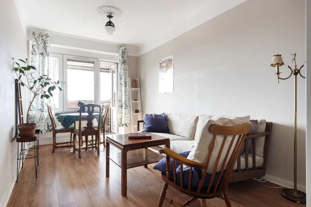 Séjour - Apartment with West-Facing Balcony in Malmö