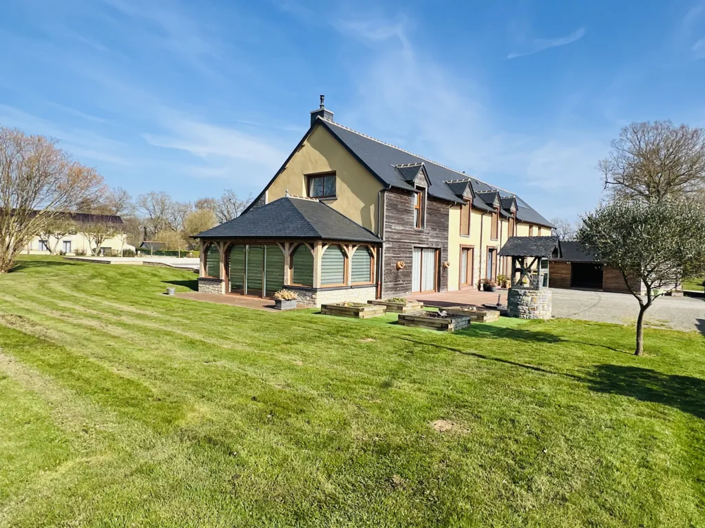Exterior - Renovated Longère with Pool in Betton