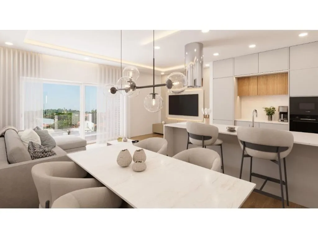 Köök - Luxury Flat with Private Terrace in Setúbal