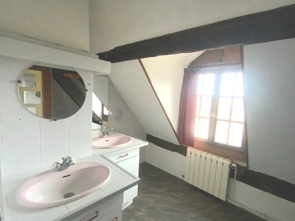 Salles de bain - Appartement Duplex avec Vue Dégagée au Centre d'Auxerre