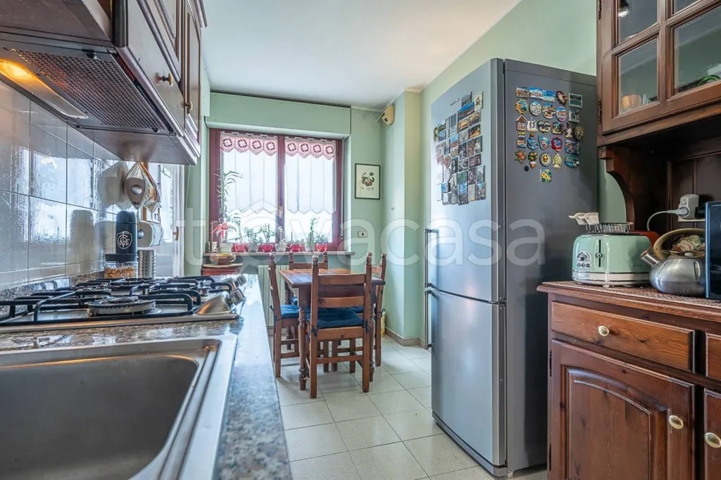 Cuisine - Quadruplex with Garden and Panoramic View in Grugliasco