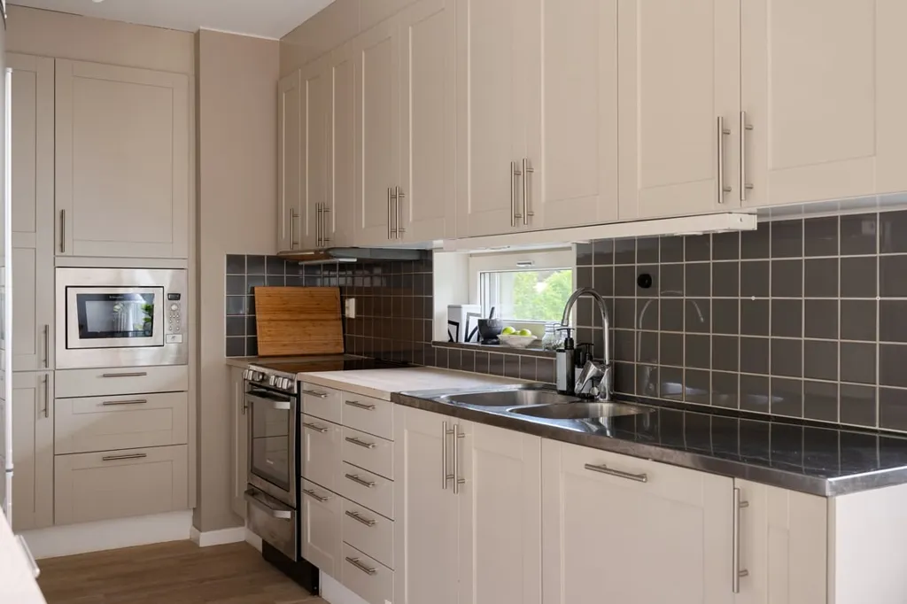 Cucina - Terraced House with Sea View in Lilla Essingen