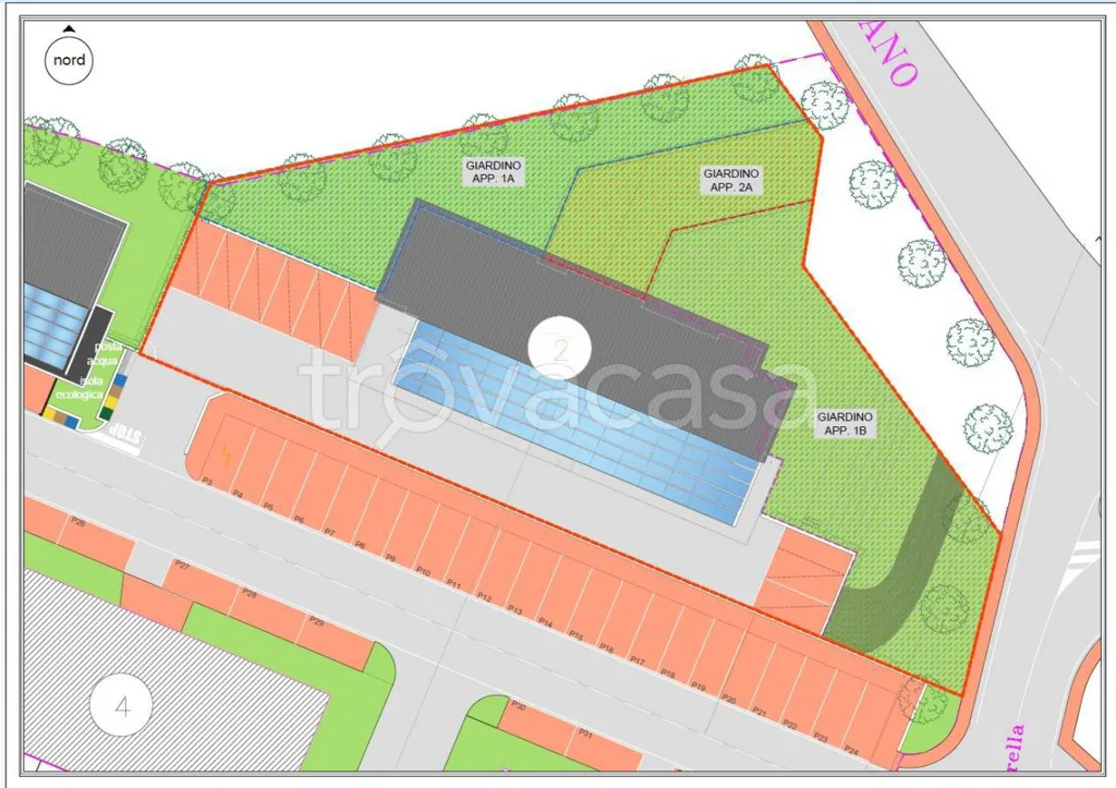 Floor Plan - Apartment with Large Terrace in Corciano