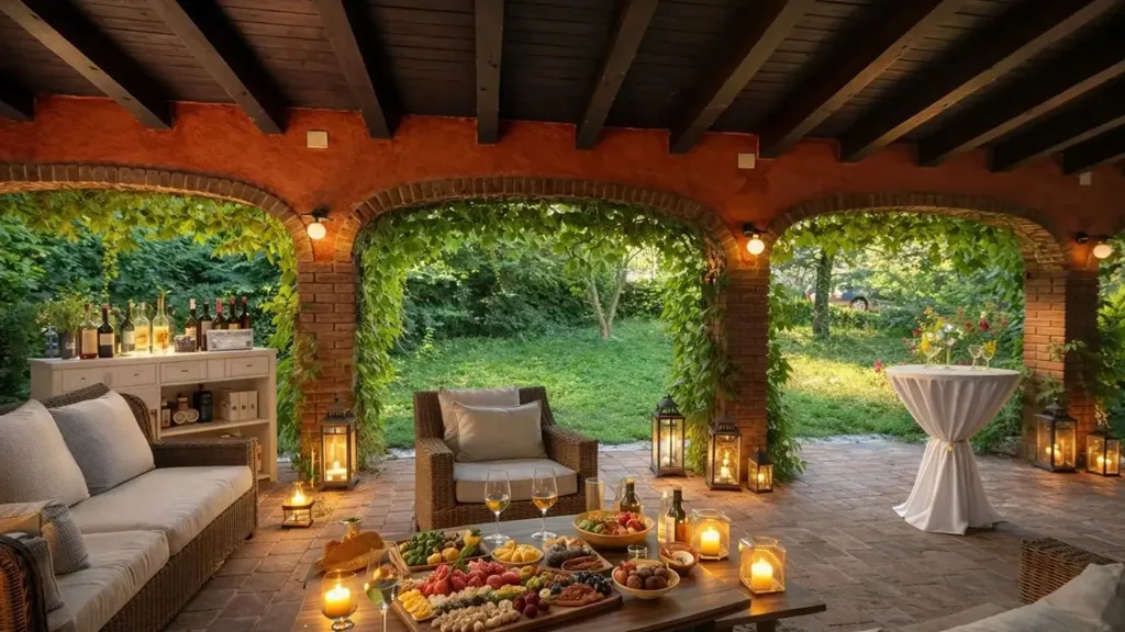 Terrass - Restored 19th Century Villa with Pool in Golferenzo