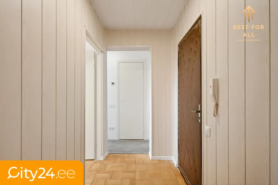 Entrée - Renovated 2-Bedroom Flat with Balcony in Mustamäe