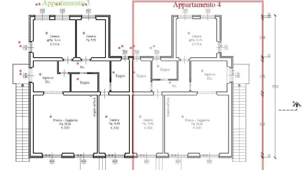 Plan - Rusticated Apartment with Private Garden in Gaville