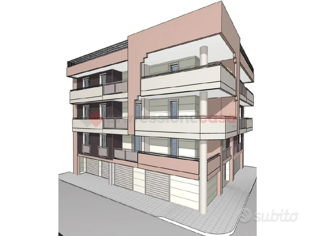 New Apartment with Balcony in Central Grottaglie