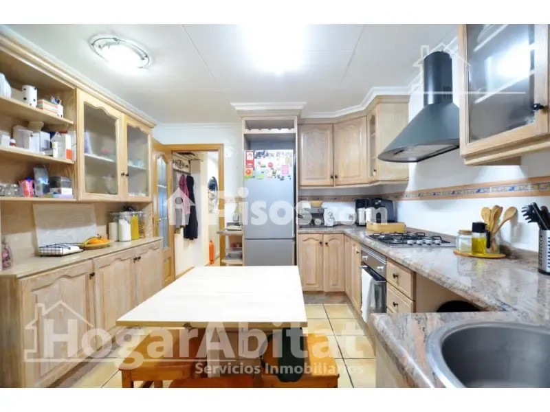 Kitchen - Spacious House with Terrace near Cullera Beach