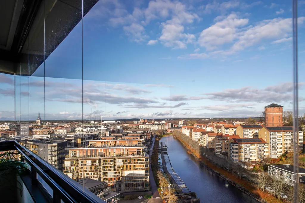 Balcon - Apartment with Water Views in Karlstad