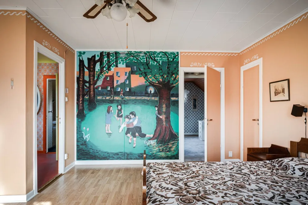 Chambres - Charming Villa with Rustic Lounge in Karlbo