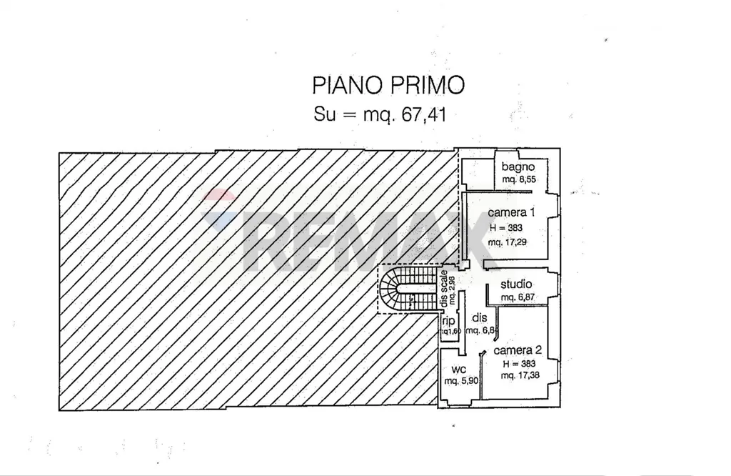 Plan - Historic Villa with Panoramic Terrace in Lastra a Signa