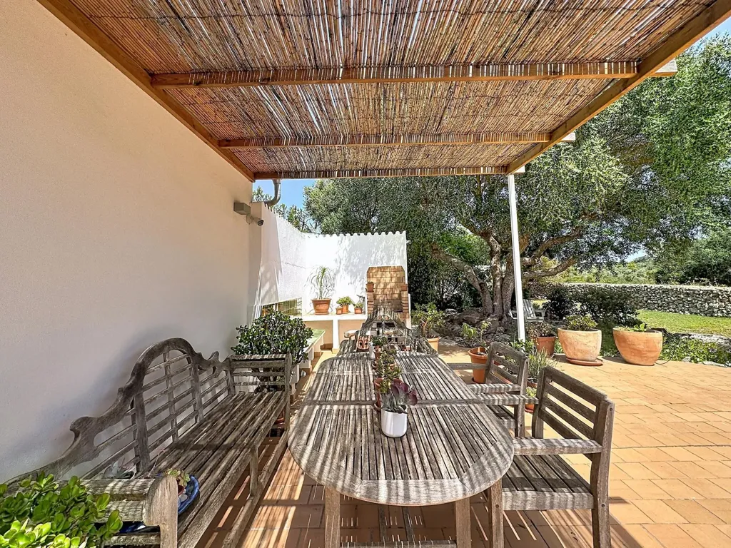 Terrass - Renovated Mediterranean House with Pool in Maó