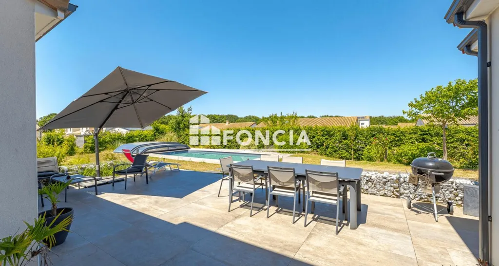 Terrass - Contemporary House with Pool in Mignaloux-Beauvoir