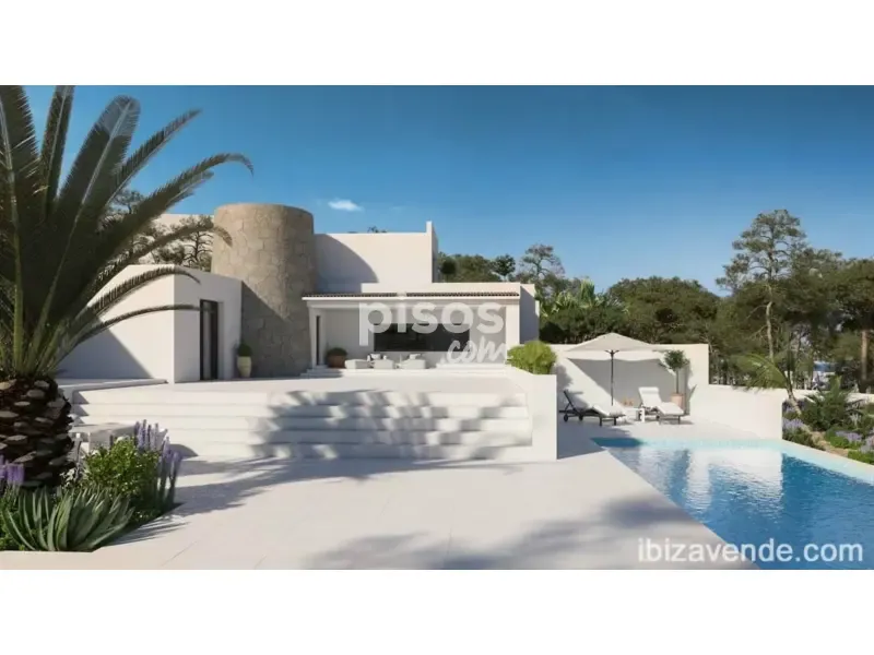 Pool - Chalet with Private Pool in Cala Moli