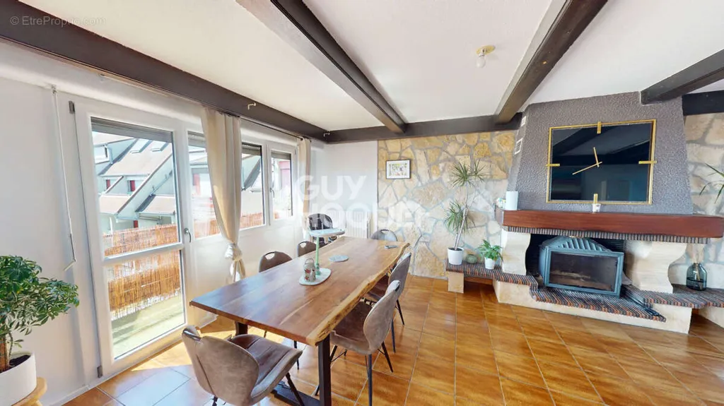 Sala da pranzo - Duplex with Balcony in Pfastatt