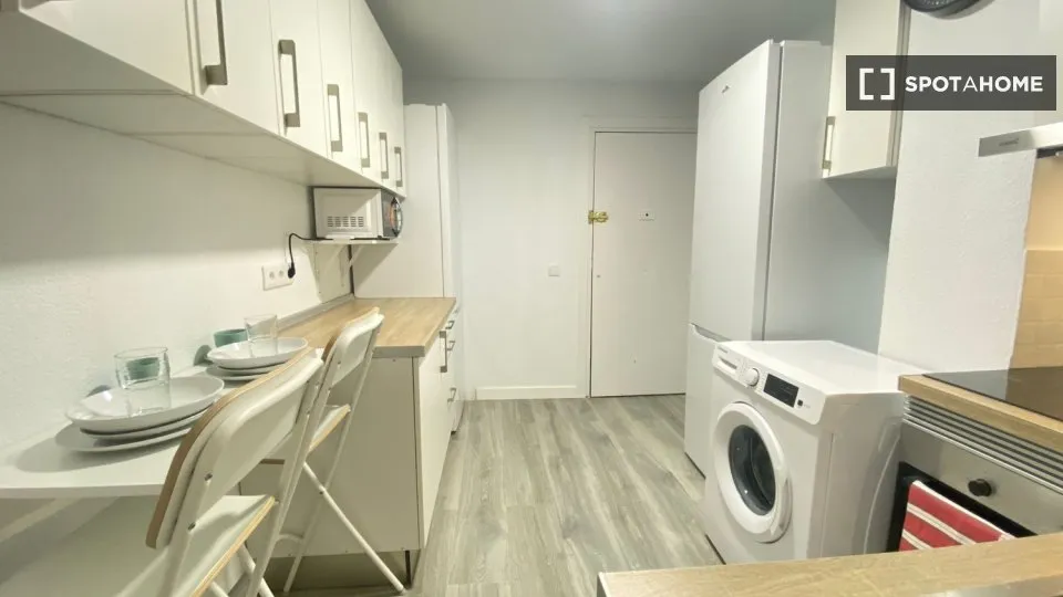 Köök - Shared Flat with Terrace in San Andrés