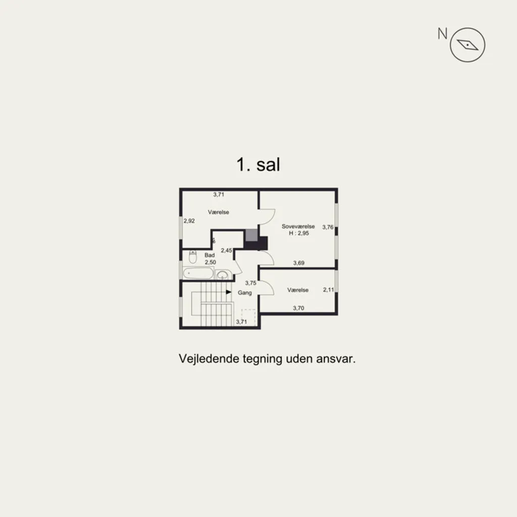 Plan - 1928 Villa with Garden in Odense C