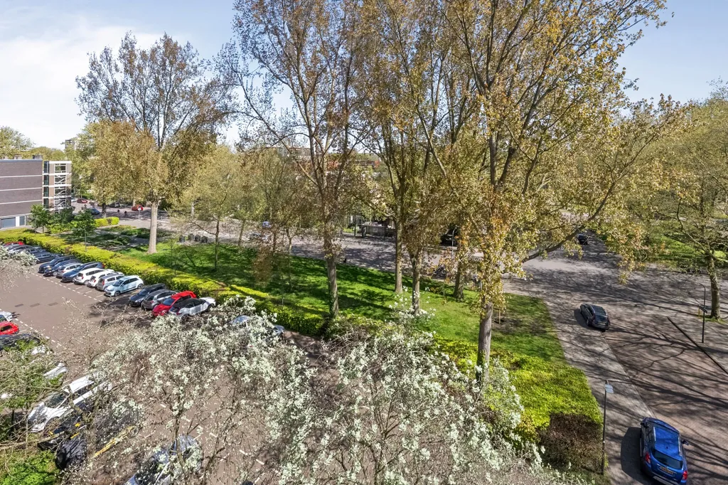 Vue aérienne - Corner Apartment with Green Views in Haarlem