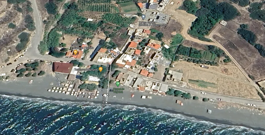 Seafront Plot in Tertsa Vianou, Heraklion