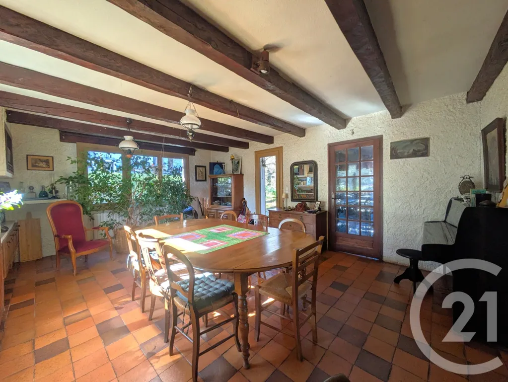 Salle à manger - Maison de Caractère avec Piscine à Saint-Baldoph