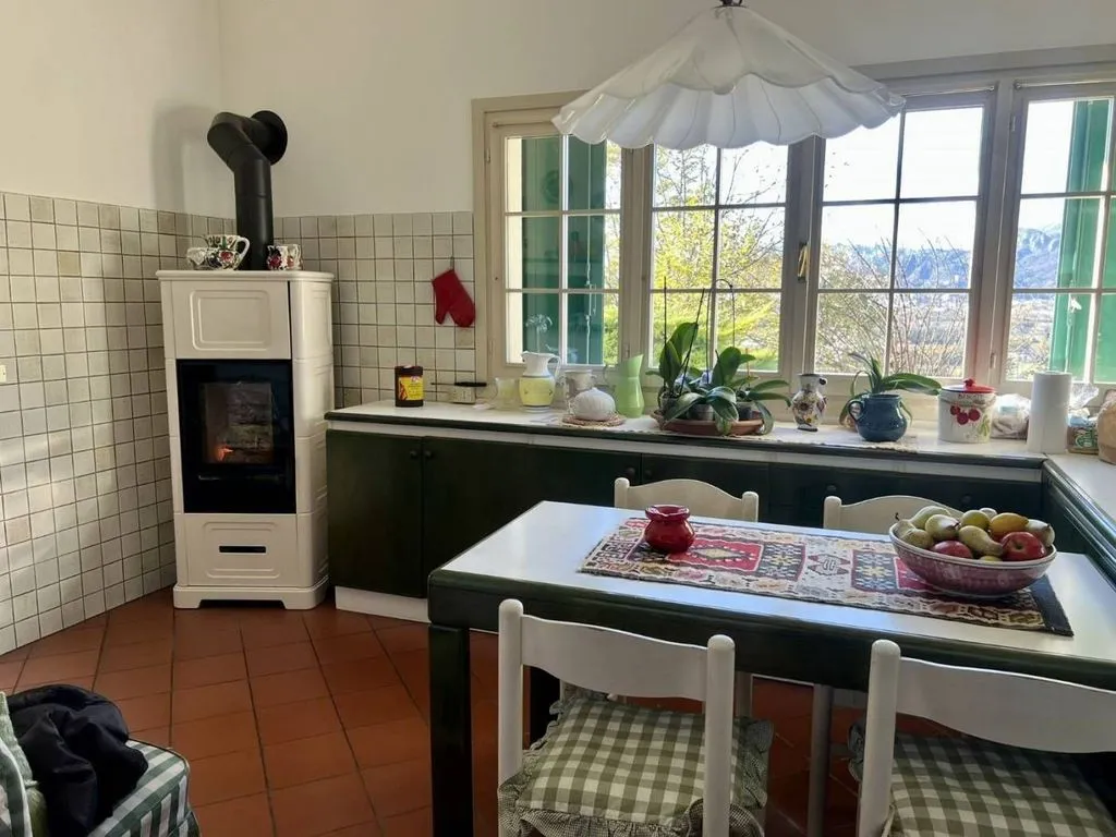 Köök - Country Villa with Panoramic Views in Cappella Maggiore