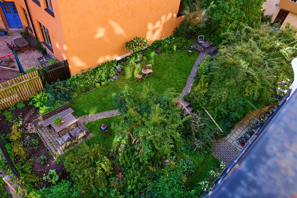 Õhuvaade - Apartment with East-Facing Balcony in Söder