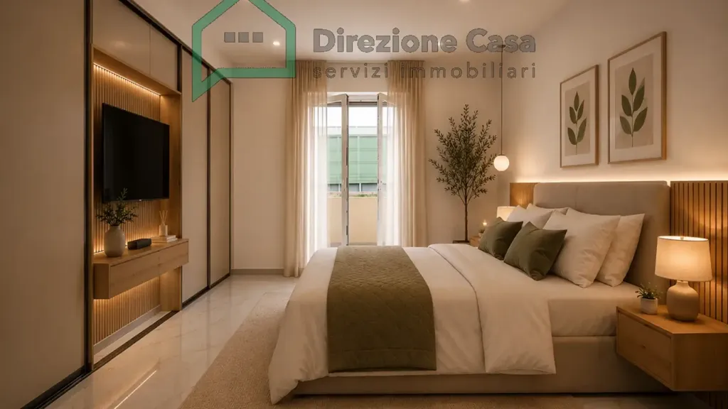 Chambres - Rear-Facing Apartment with Balcony in Naples