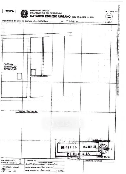 Plan - Bifamiliar Villa with Private Garden in Perugia