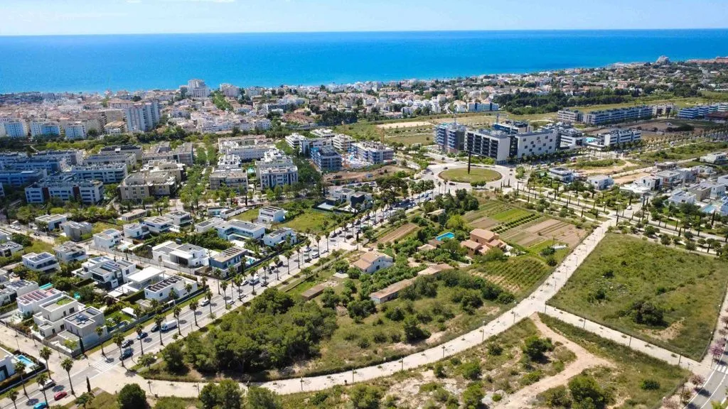 Õhuvaade - Plot in La Plana de Sitges, Catalonia