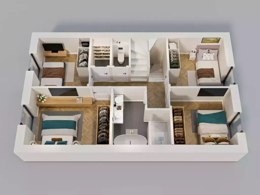 Plan - Maison Énergétique avec Personnalisation à Boortmeerbeek