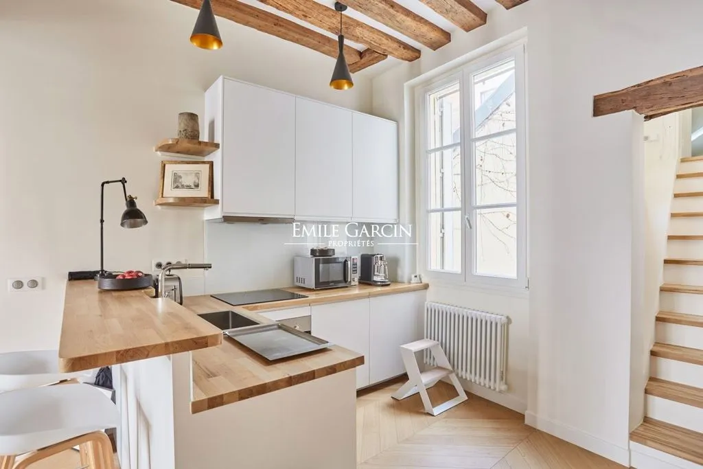 Köök - Luxury Duplex Flat in St Germain, Paris