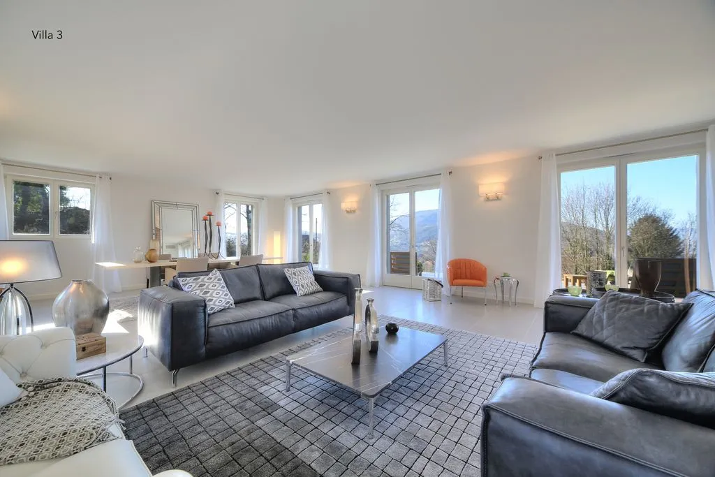 Soggiorno - Luxury Villa with Panoramic Views in Vétraz-Monthoux