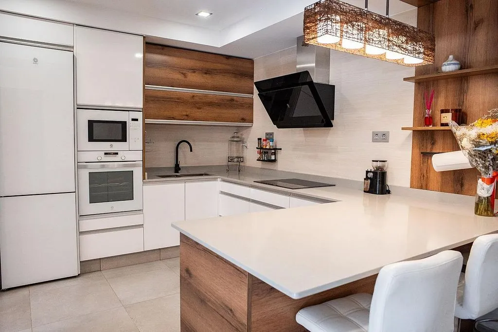 Cuisine - Reformed Semi-detached House with Terrace in Ingenio