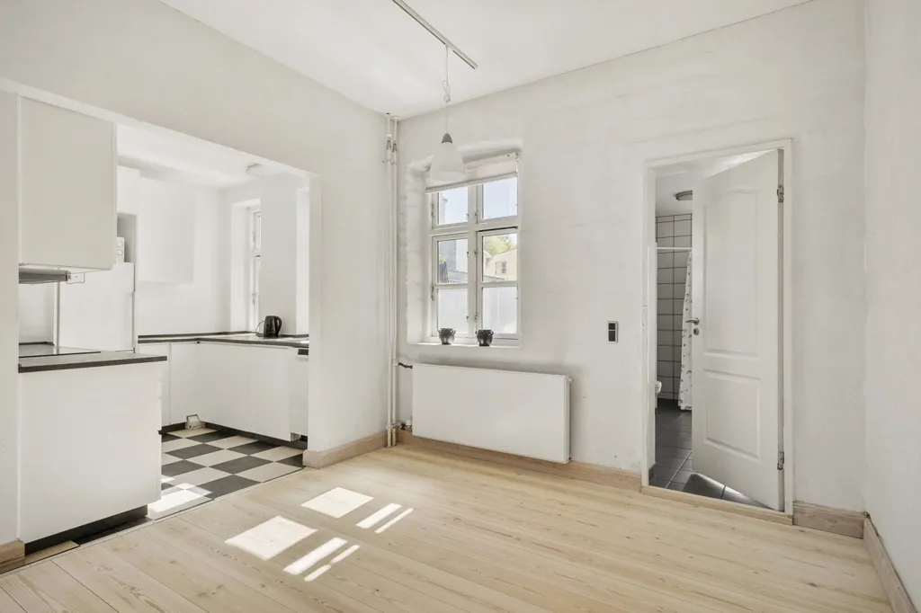 Köök - Condo with Garden in Odense C