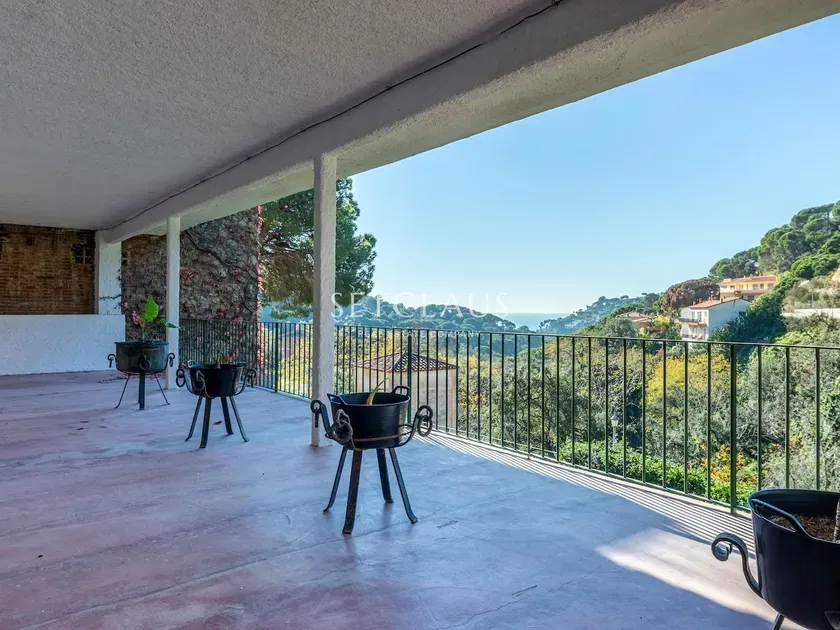 Terrasse - Chalet with Private Pool in Cala Canyelles, Lloret de Mar